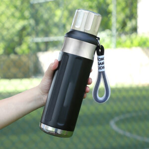 Double Wall Vacuum Insulated Stainless Steel Water Bottle – Business Gift with Tea Infuser